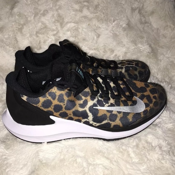 Nike Air Zoom Zero Tennis Shoes Leopard 
